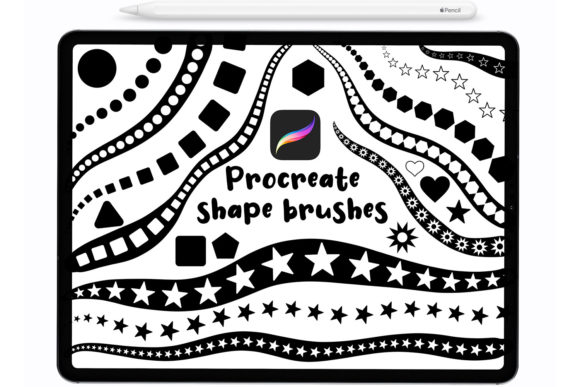 60 Procreate Shape Brushes: A Practical Evaluation for Digital Designers