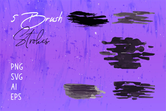 Brush Stroke Set, Abstract Brush Shapes: A Practical Guide for Designers