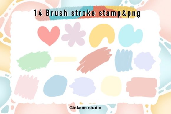 Brush Stroke Stamps: Creative Digital Assets