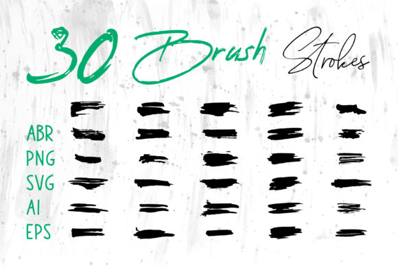 Evaluating the Abstract Brush Set: Dirty Brush Strokes for Digital Design