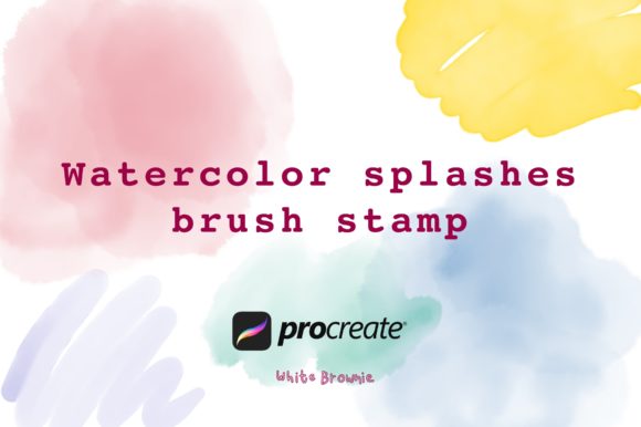 Evaluating the Procreate Brush Stamp: 40 Watercolor Assets for Digital Design