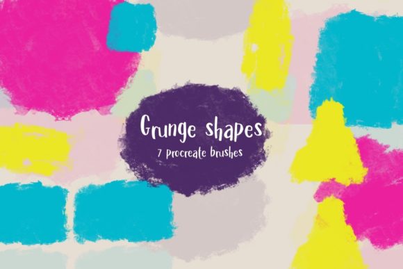 Grunge Shapes Procreate: Bold Design Tools