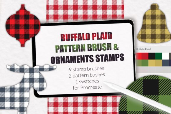 Mastering Buffalo Plaid Christmas Procreate Designs for Digital Art