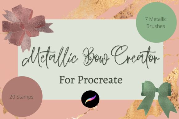 Mastering Festive Digital Art with the Metallic Bows Creator for Procreate