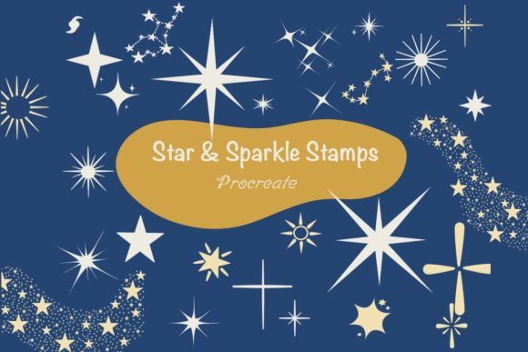 Star Sparkle Procreate Brush Stamps: Elevate Your Digital Art with Instant Magic