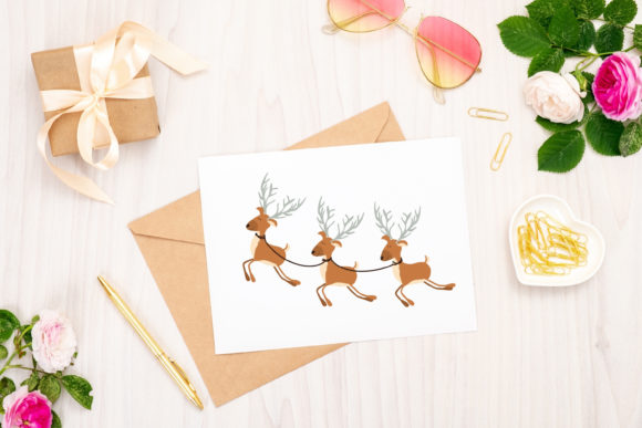 Strategic Application of 34 Reindeer Procreate Stamps for Digital Content Creation