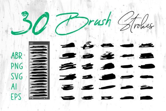 Watercolor & Grungy Brush Set Guide